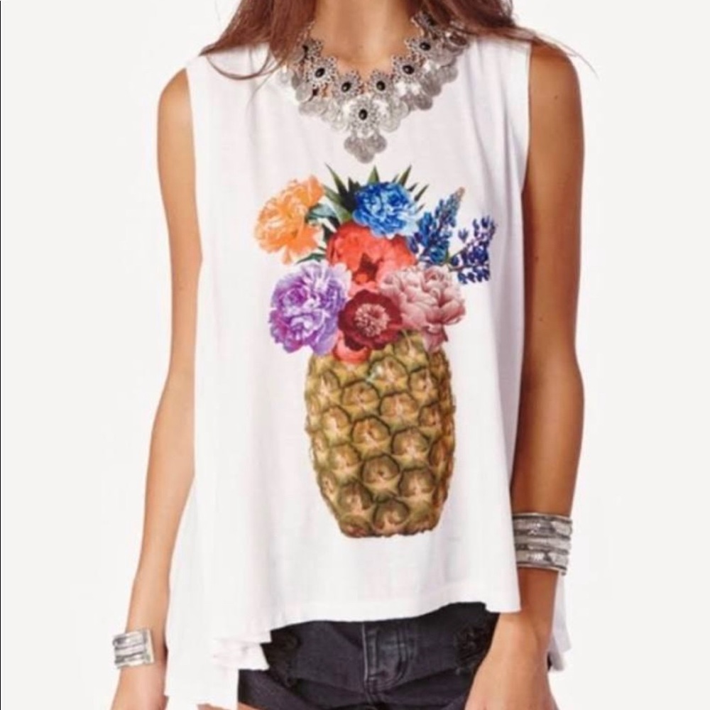 Show Me Your Mumu Pineapple Jolo Tank